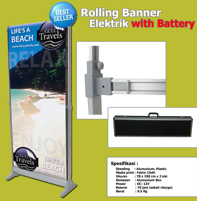 Contoh Design Roll up Banner Roll up Banner